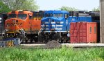 BNSF 7493 & CEFX 1055